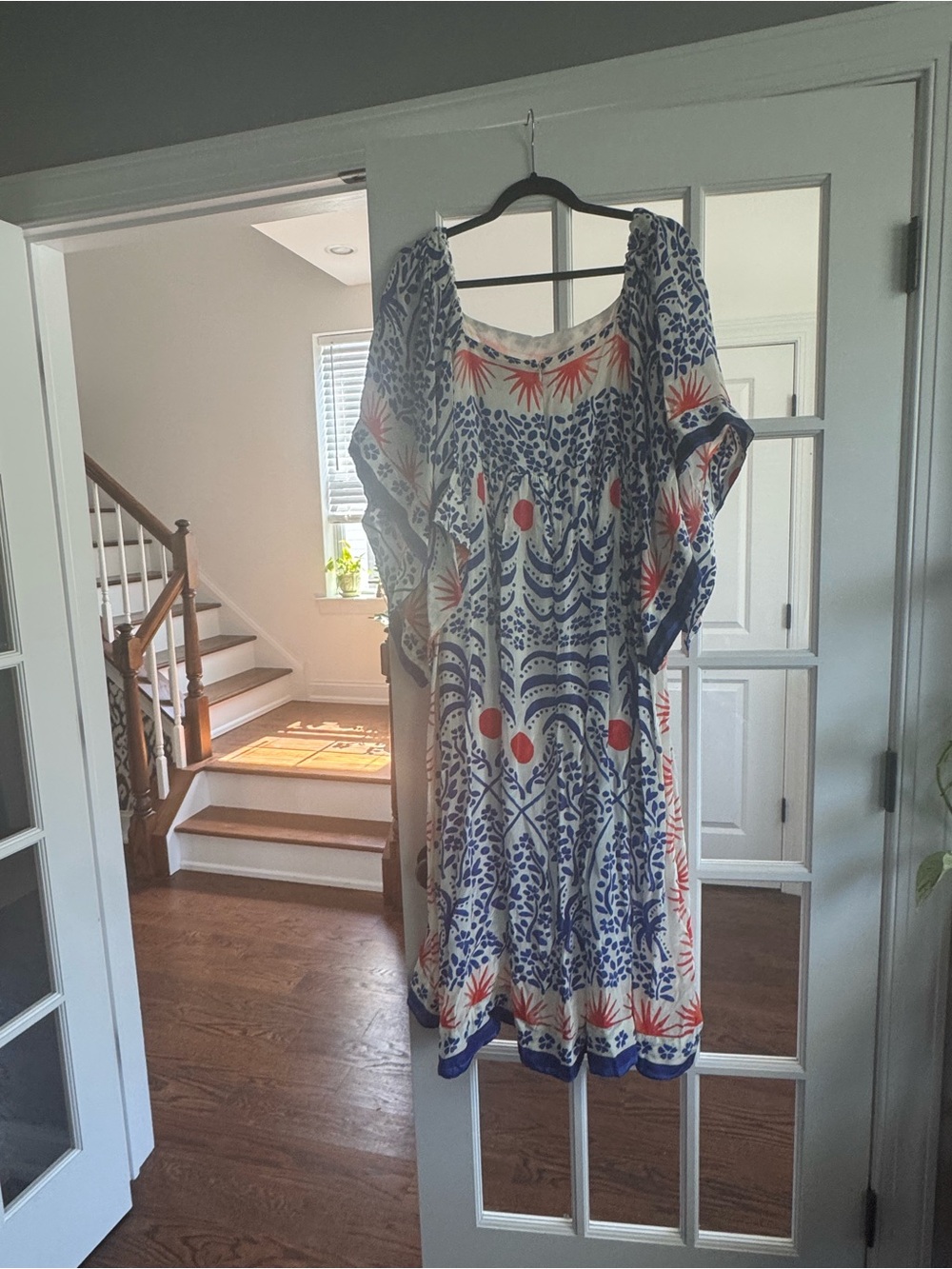 Farm Rio Squareneck Midi Dress - Picture 8 of 10
